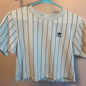 Adidas Crop Top Light teal Perfect condition